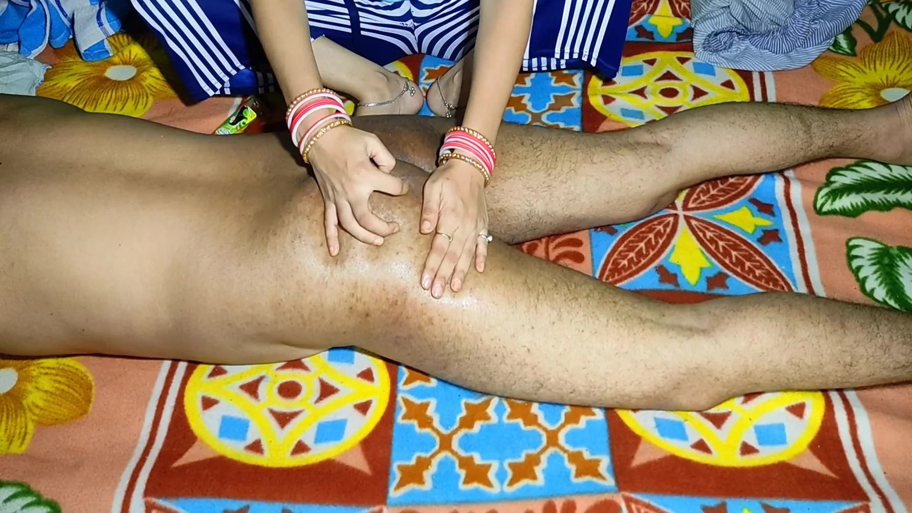 Desi Indian Girl Massage Of My Body And Fucked By Me. Clear Hindi Audio With Moaning