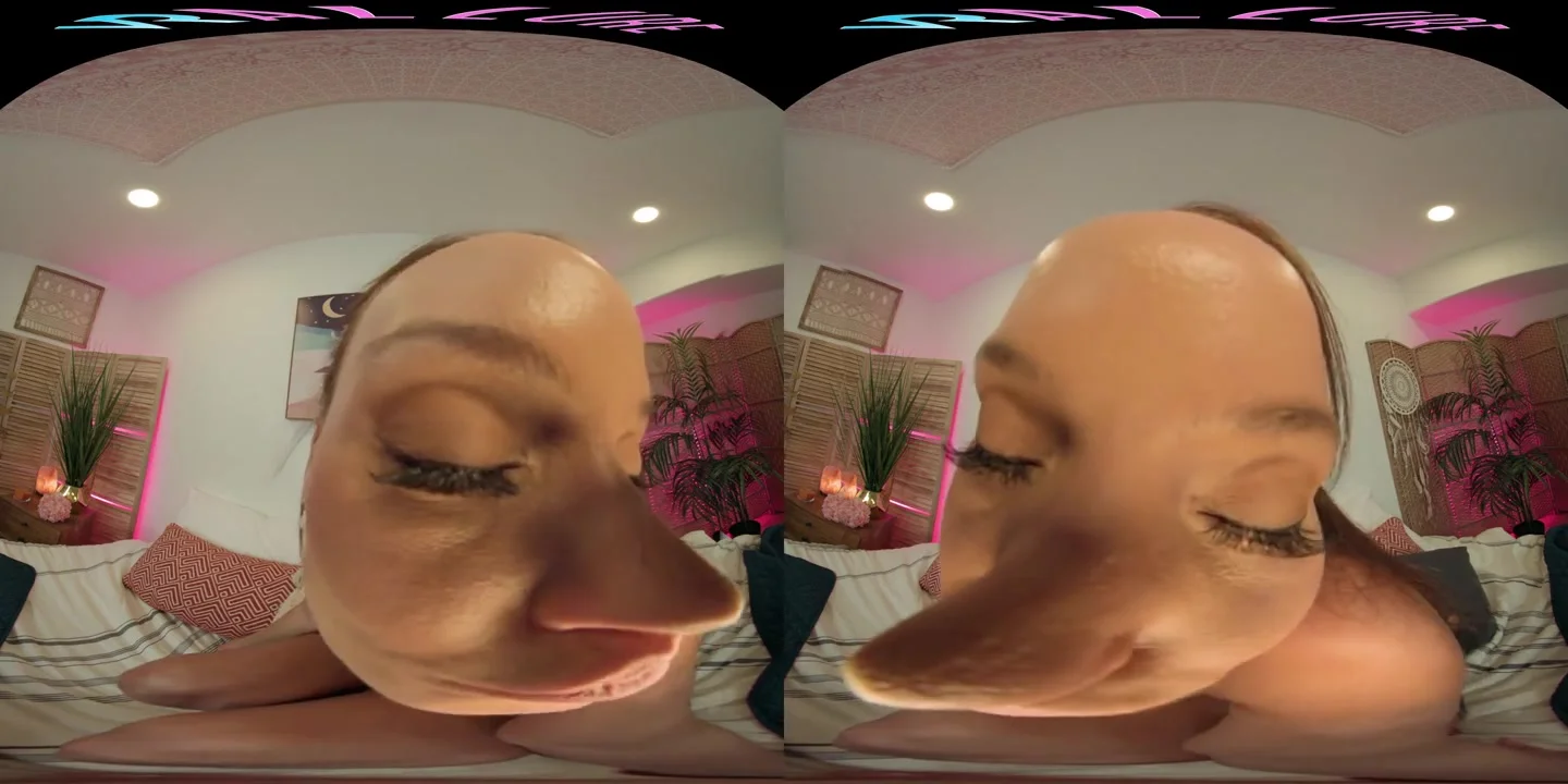 Busty brunette wants you to make her orgasm in VR