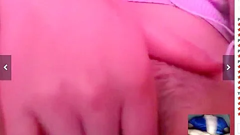 Omegle teen showing hairy pussy and masturbate