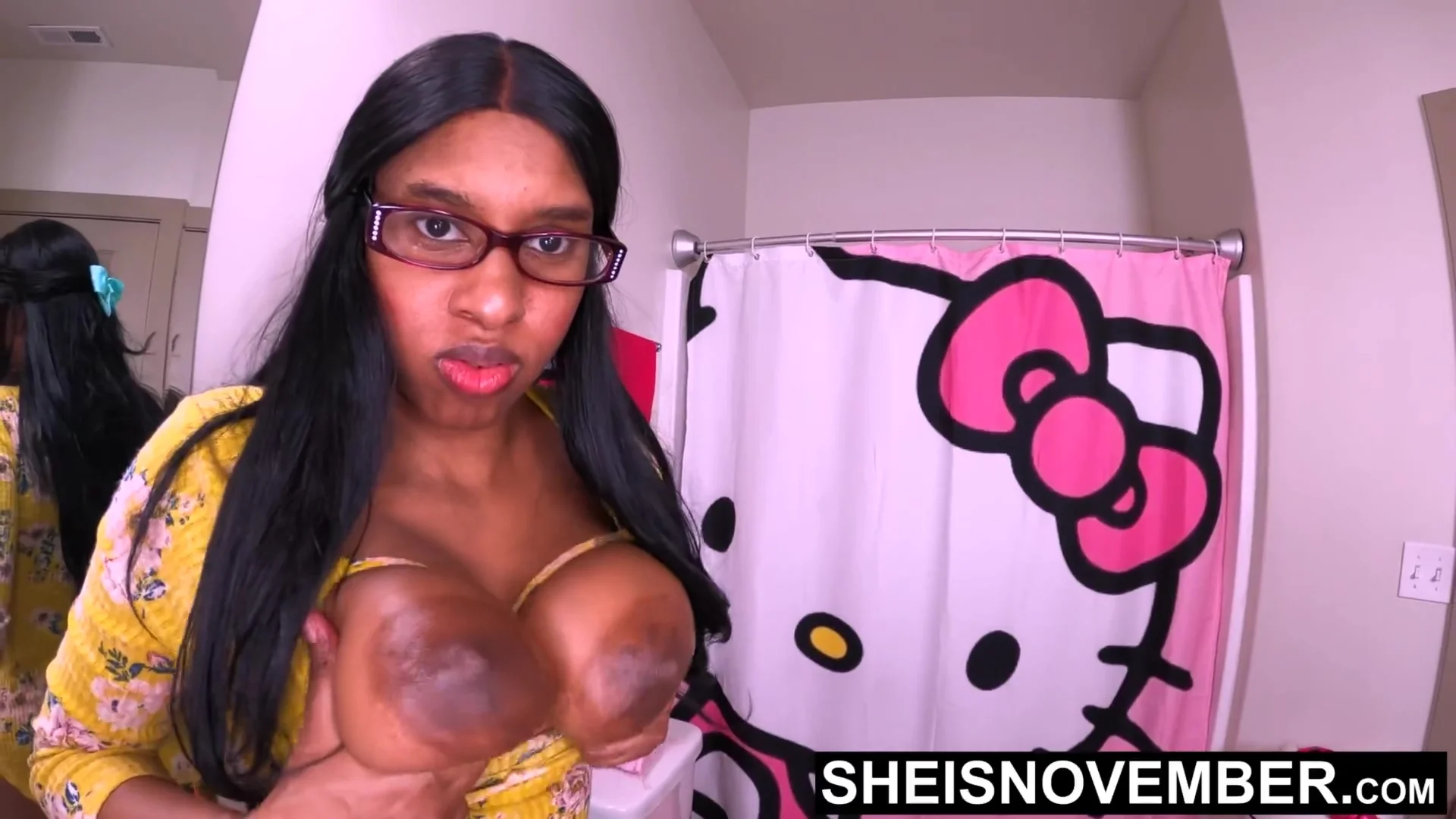 Msnovember Sucking Stepdad Big Cock, Big Nipples Out, Riding Bbc, And Real Pov Doggystyle Homemade On