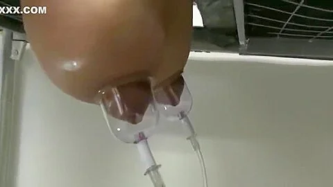 Milk girl with huge tits