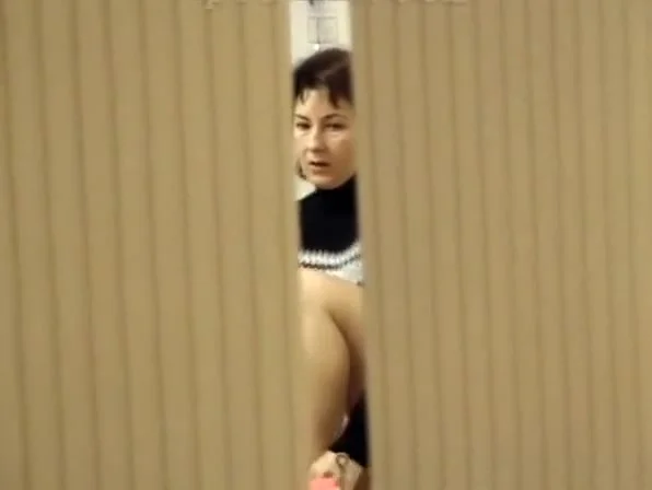 Mature woman spied in gynecologist office