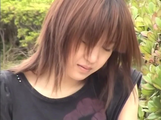 Naughty Yuzuki Hatano exposes herself in public