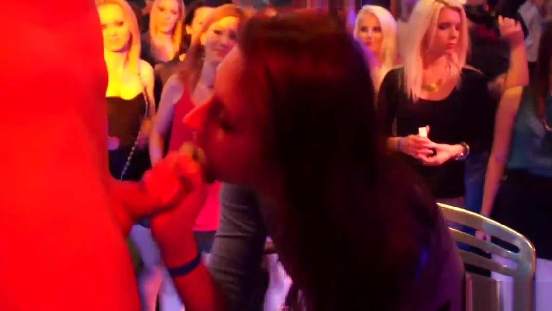 Hot amateur slut lets a stripper pump her cunt and cum on her face in PHGC 15