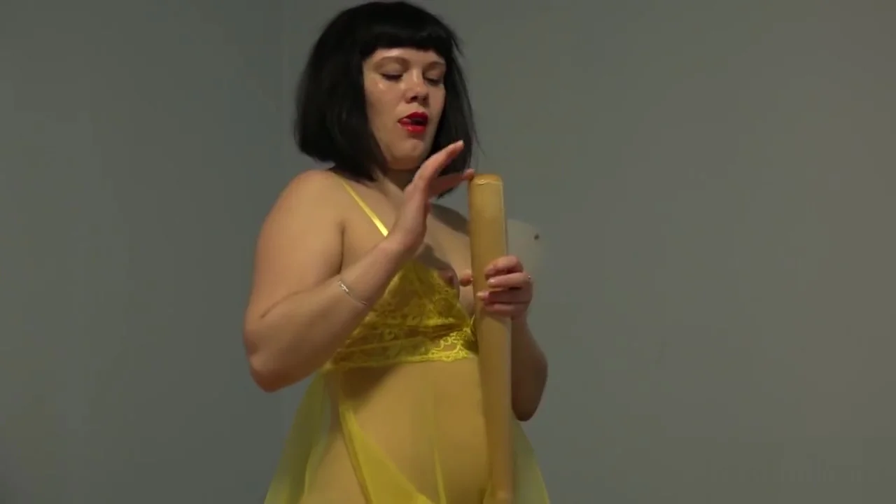 Anal with a baseball bat and a huge dildo