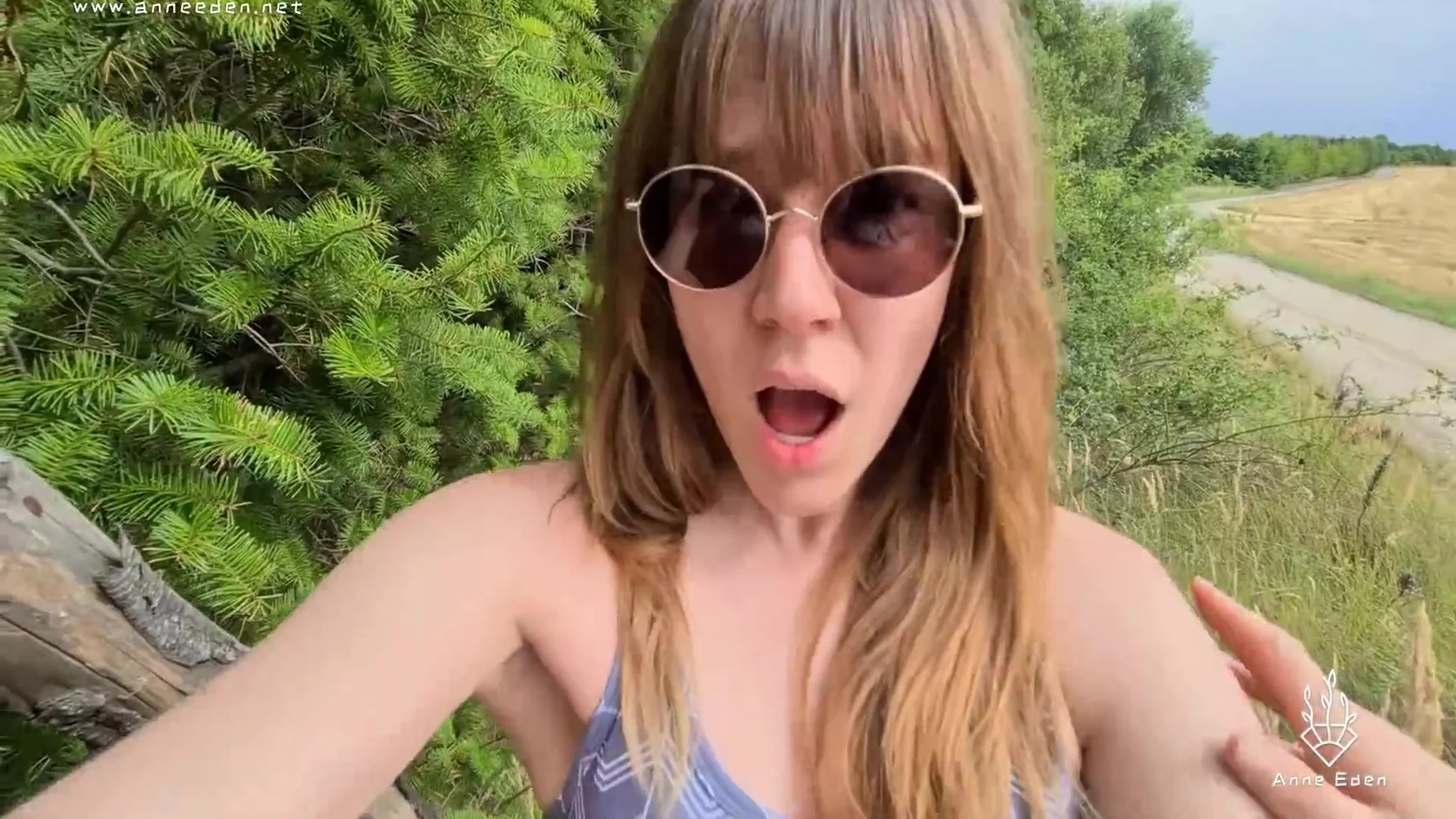Voyeure See teen 18+ Masturbate Outdoor And Fuck !!