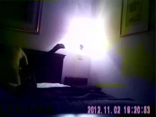 Black prostitute fucks client in hotel