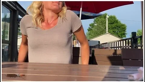 Sexy Milf Kara Wears Remote Vibrator And Butt Plug And Cums At Public Restaurantcumplaywithus2