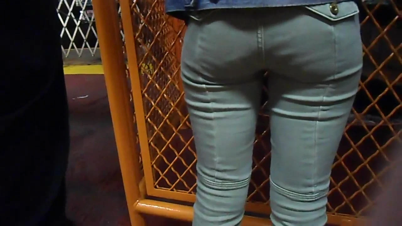 Candid Tight Ebony teen 18+ Ass