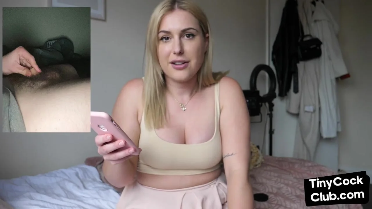 Solo SPH amateur femdom British babe talks humiliative
