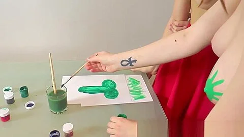 Lovely teen 18+ rides dildo