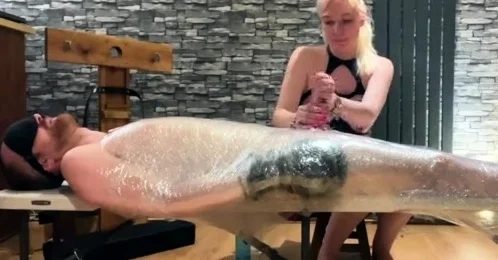 bjqueenandrod - Bondage Wrapped Edging - Ruined Orgasm