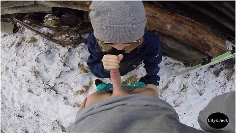 Moniteur De Ski Baise Stepson Eleve Sexy Apres Une Fellation - Couple Amateur Pov Lily&jack