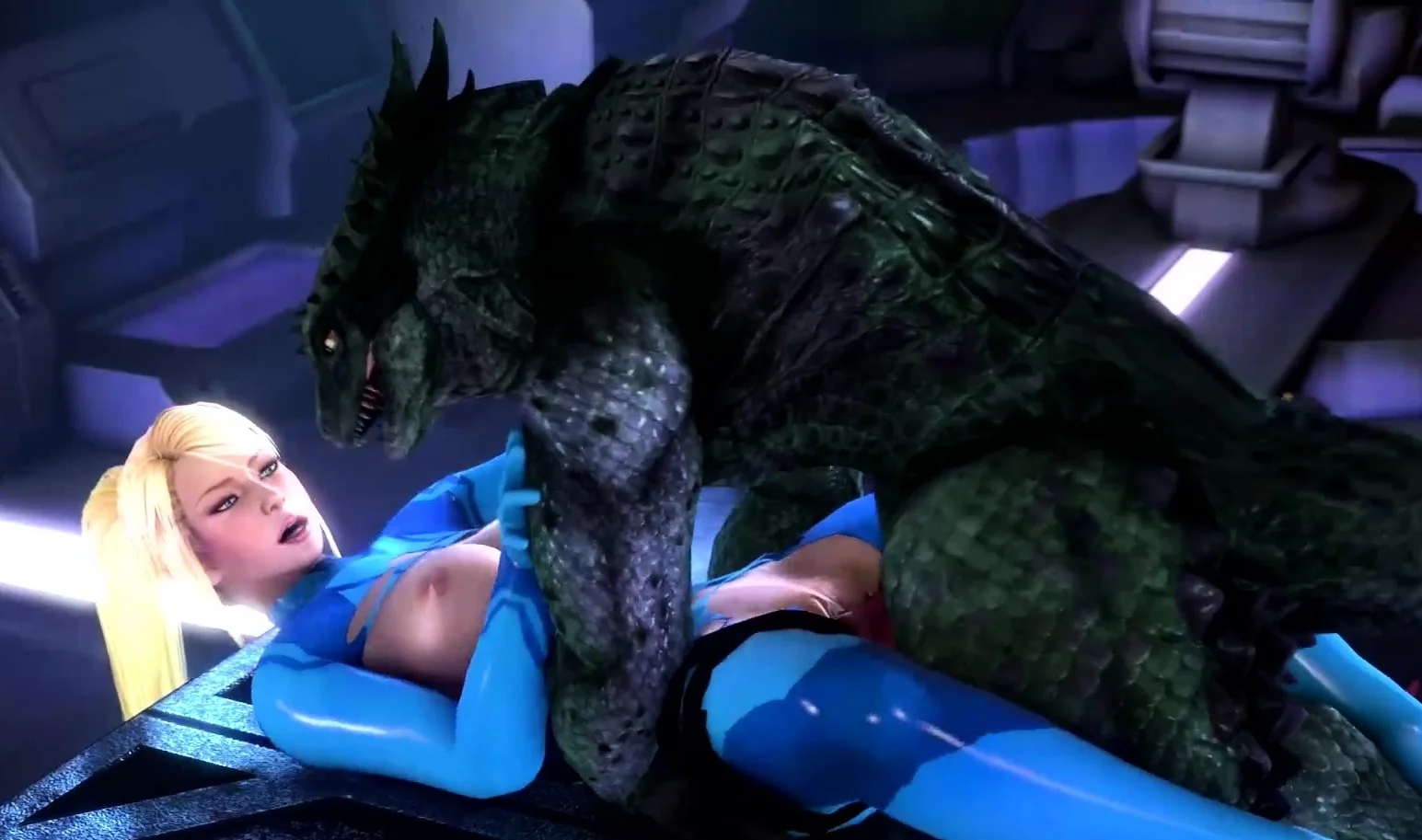 These 3D Girls with Wet Pussies Loves a Huge Dick