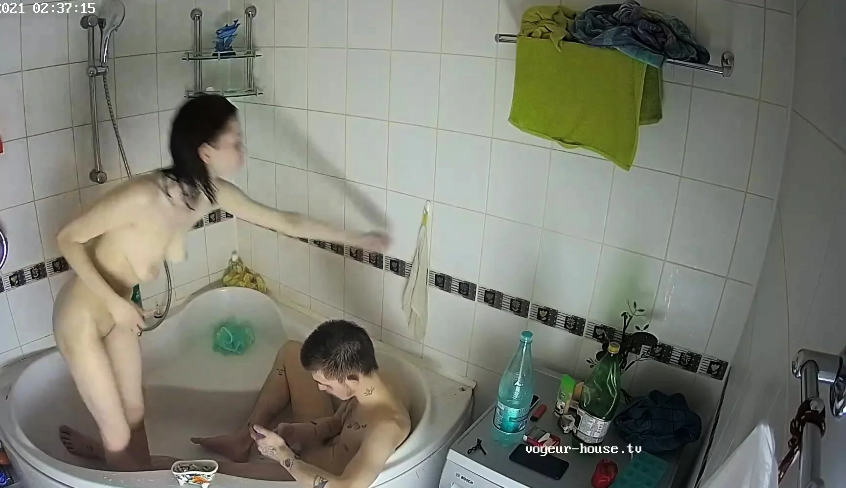 Sizzling Amateur Cock sucking Brunette on Cam