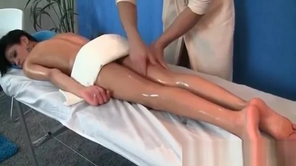 Massage blowjob and hot fucking