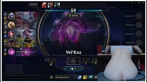 Gamer Girl And Luna Legend - Anal For Every (inflatable Plug) I Almost Cried League Of Legend #7 Luna