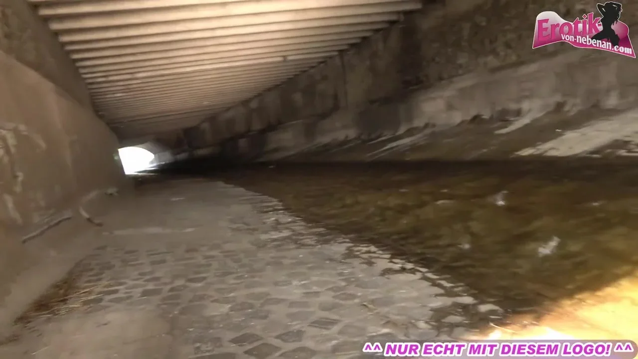 Fat German slut approached and fucked on the street