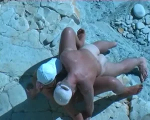 Beach - Fucking Doggy Style Couple