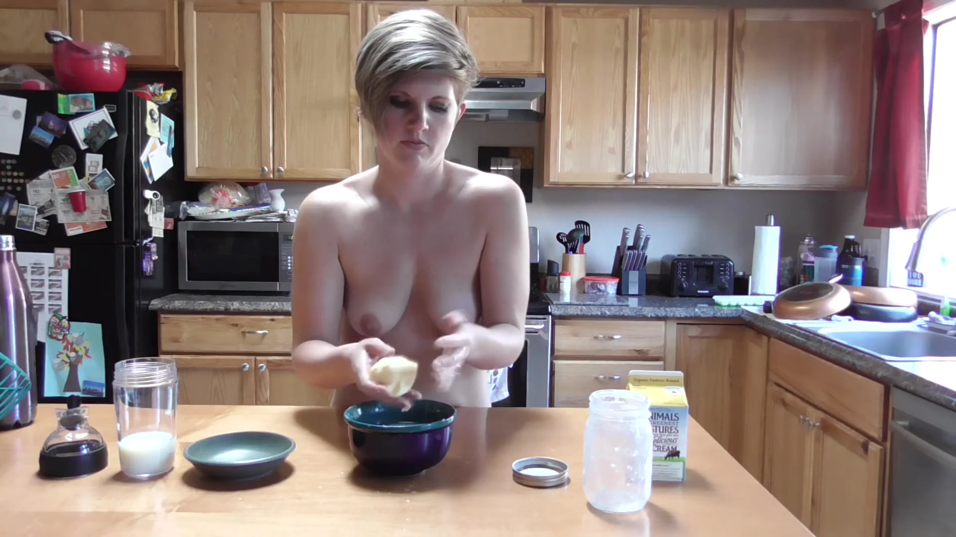 Making Butter Naked A How To On Making Your Own Butter