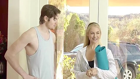 Fitness Trainer MILF Fucks Client For Free