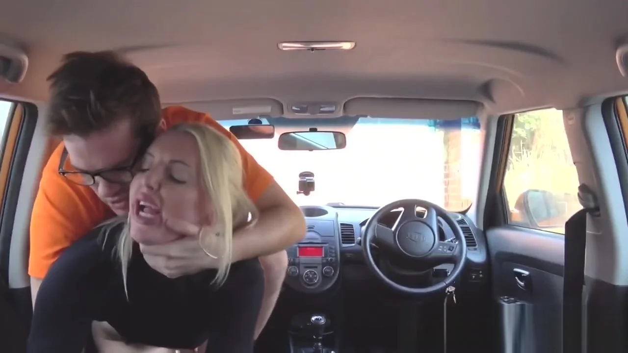 Blonde Lexi Lou Squirts While Getting Fucked By Driving Instructor