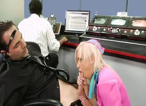 Incredible pornstar Kacey Jordan in best blowjob, blonde adult scene