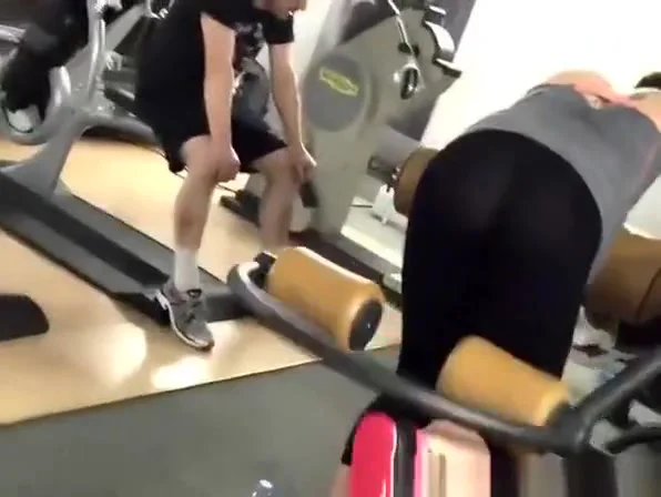 Black see through gym leggings