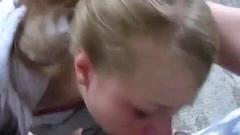Broke Teen Takes Facefucking For Some Cash