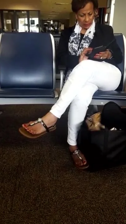 Airport Candid Mature 3