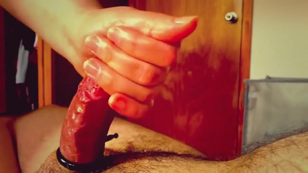 Intimate Slow Edging Handjob and Thick Cum Finish