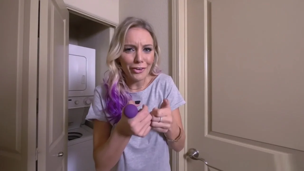 Perv stepson helped his horny MILF stepmom to enjoyed