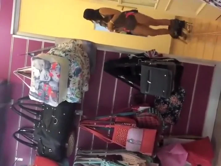 Two sexy Step sisters with bubble butts in gym