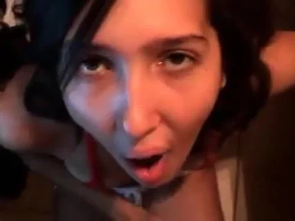bikini teen 18+ suck and swallow