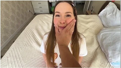 Seduced A Young Sweet Tinka For Her First Blowjob 14 Min