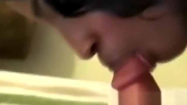 Real nubian gives head POV
