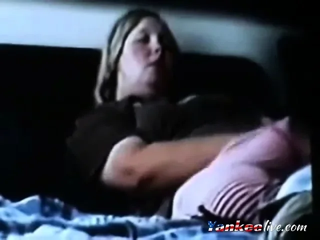 Hidden cam catches my chubby sister having orgasm