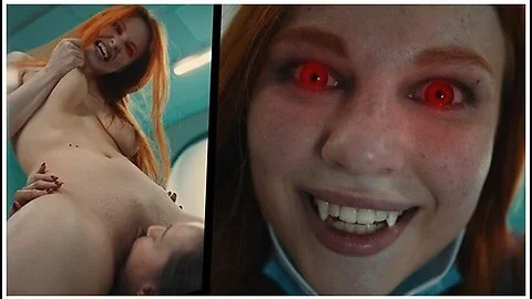 18 Year Old Redhead Vampire Mesmerizes Josephine Jackson Into Lesbian Pleasure