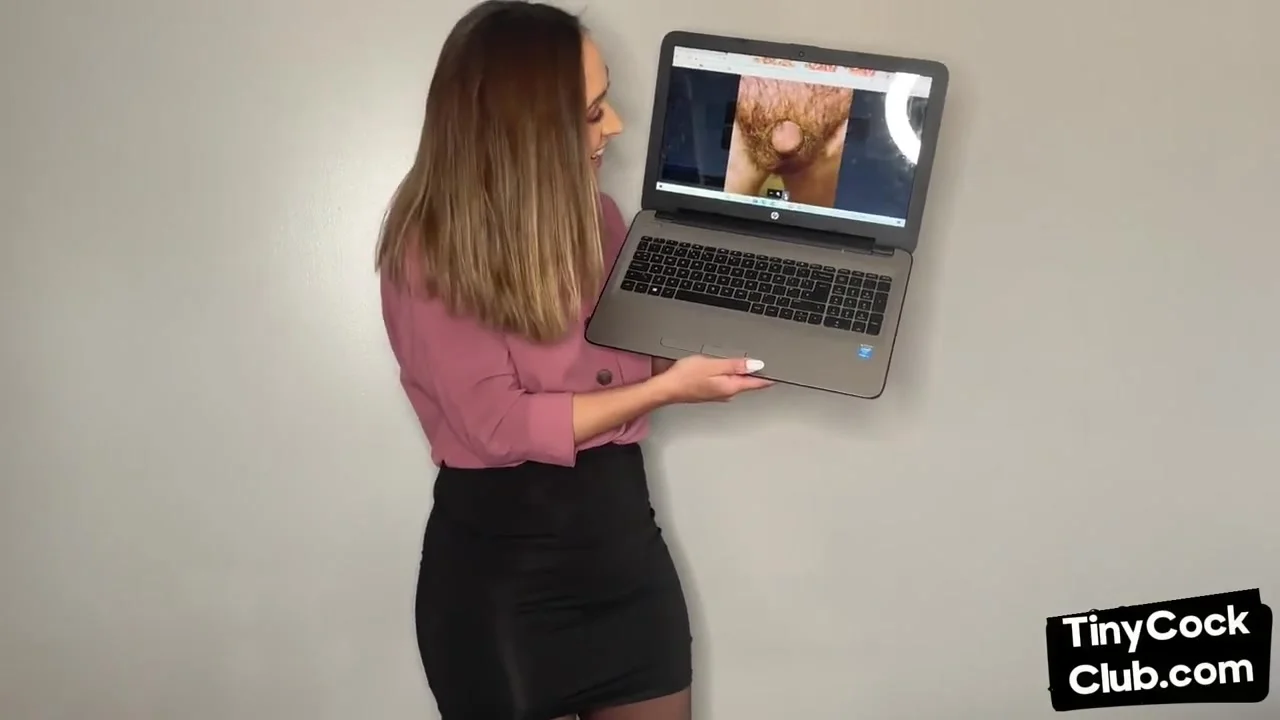Femdom SPH solo babe insults small dicks in dirty talk video