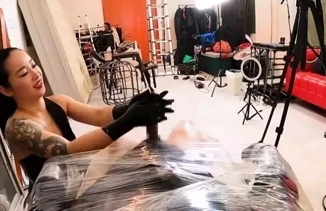 HBC - POV Latex Glove Hand Job
