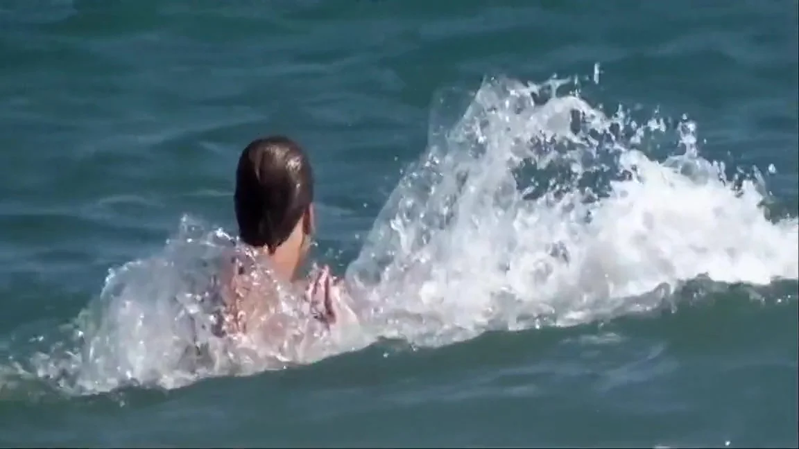 Nudist beach a nudist wife playing with cock caught