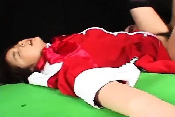 Japanese girl dressed like a doll gets some hardcore fucking and a facial