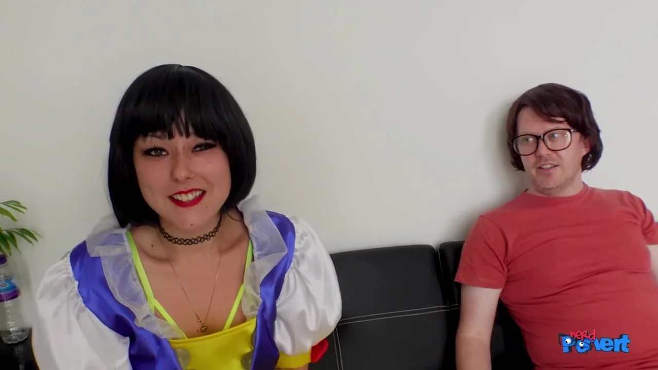 Sexy Newcomer With Big Tits And Pierced Nipples Get Nerdy Cock