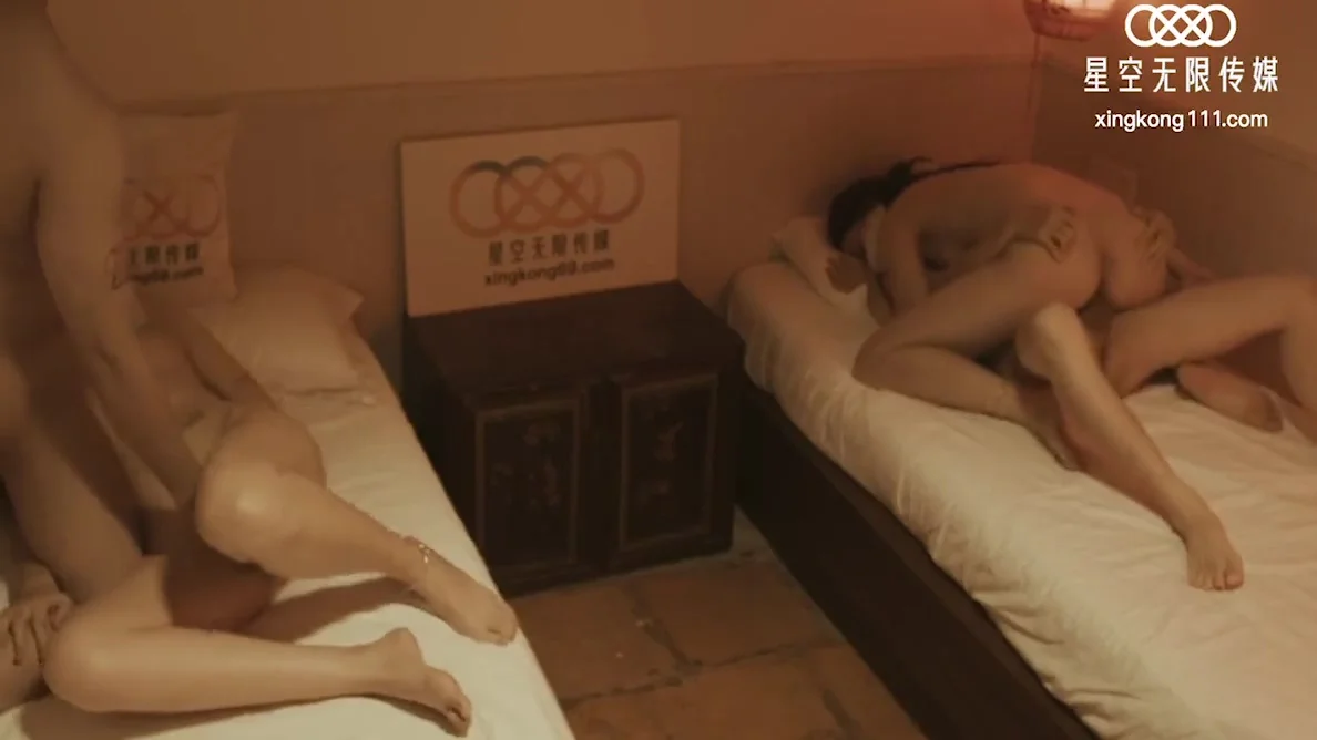 Xk8133 - Foursome Sex - A Chinese Ghost Story With Foursome Sex - Blowjob - Creampie - Mmf Threesome