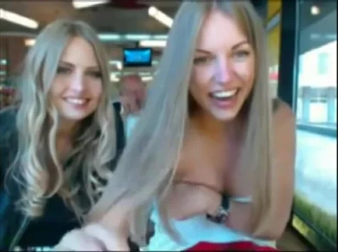 teen 18+ takes her clothes off in public cafe