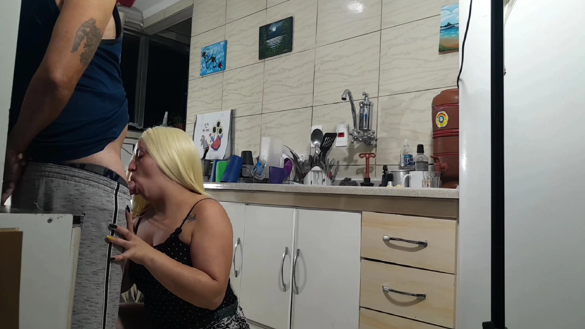 Fucking Auntie In The Kitchen