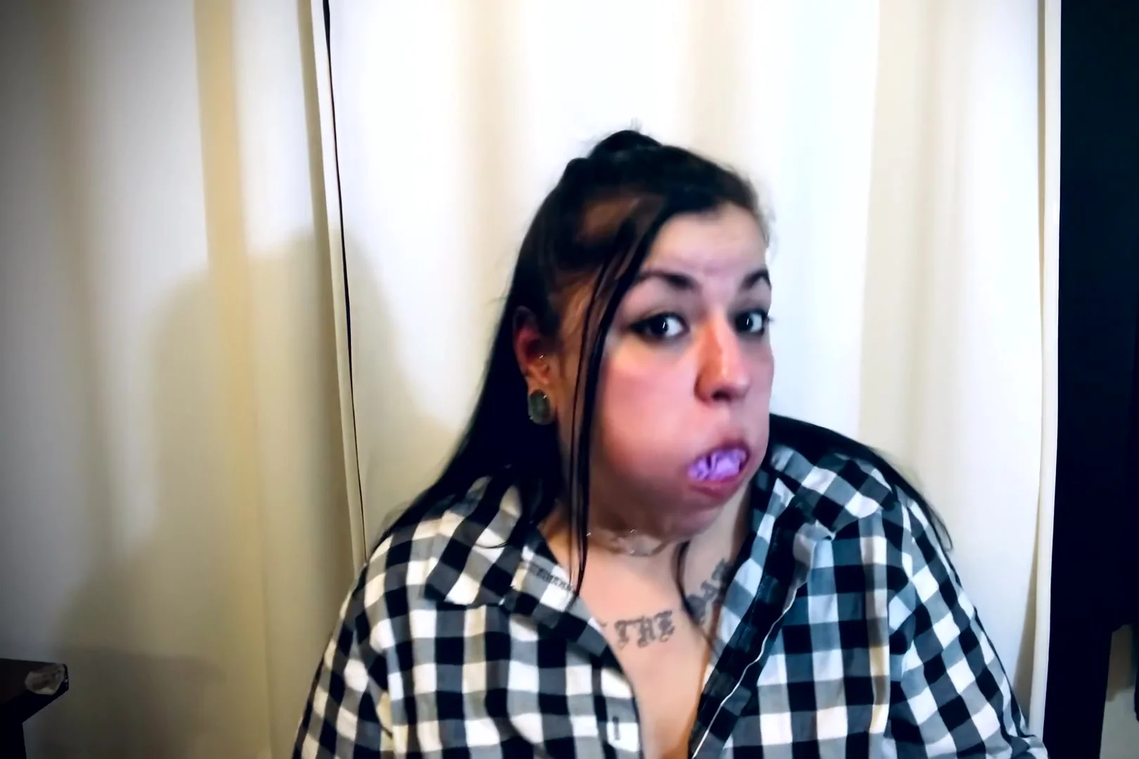 Extreme Self Gagging