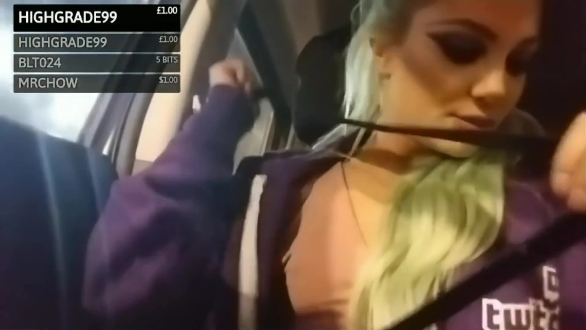 Twitch Thot Thinks It’s Her Uber Driver- Dude Thinks He’s Got A Hooker