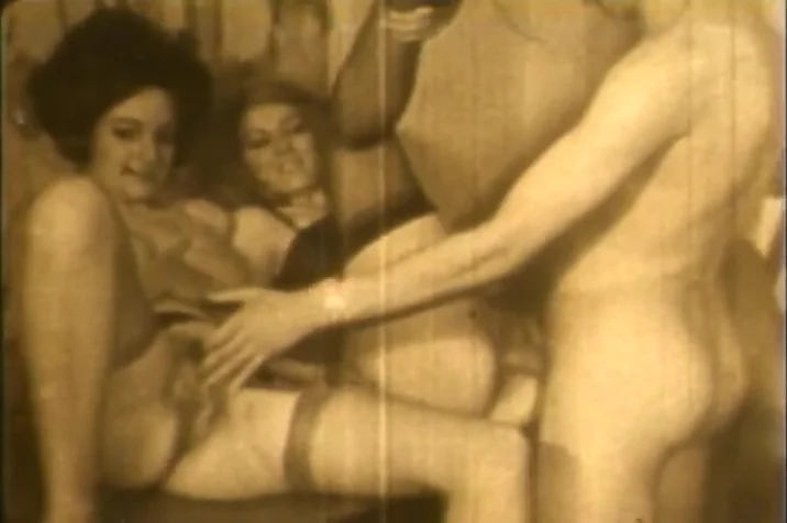 Vintage Sex With Hot Lady And Her Man In Office
