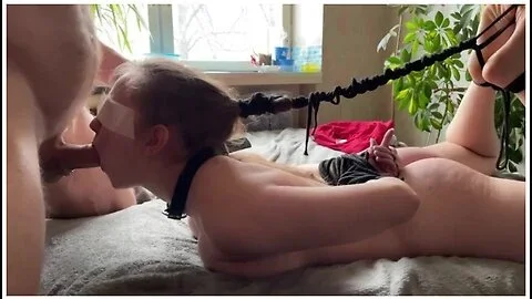 Verified Amateurs - Teenage 18+ Girl Bondage Fuck Throat